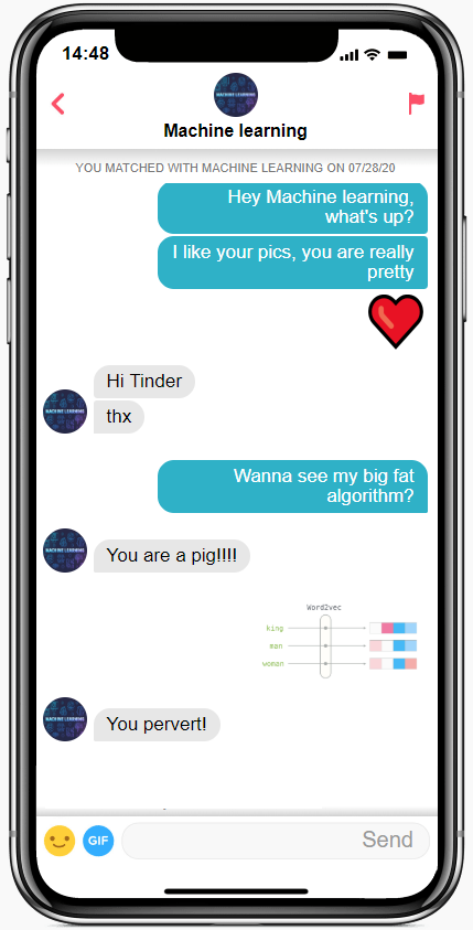 tinder chat with ai