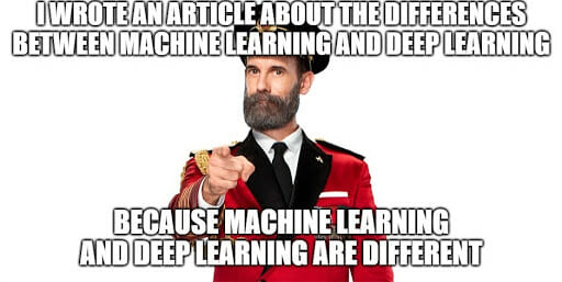 deep and machine learning