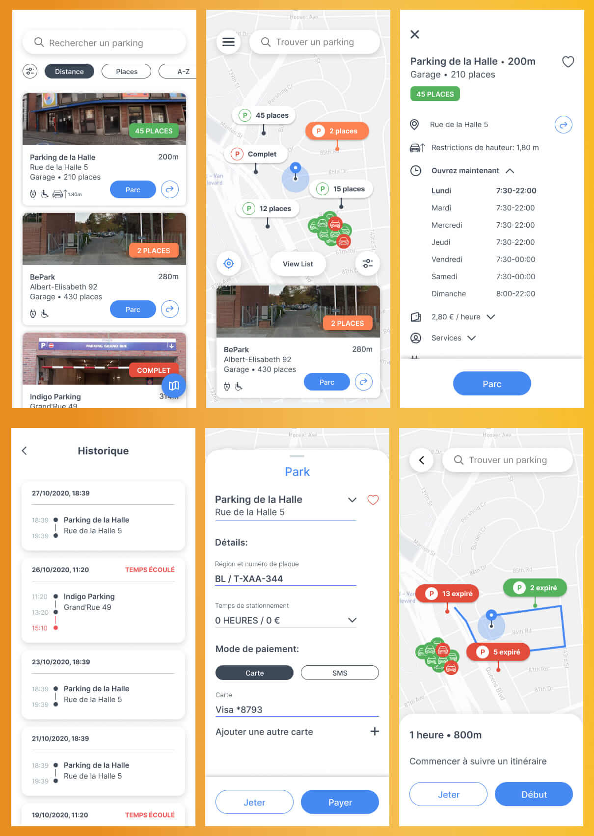 car parking app